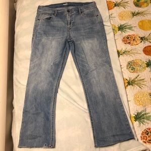 Flare Ankle Jeans